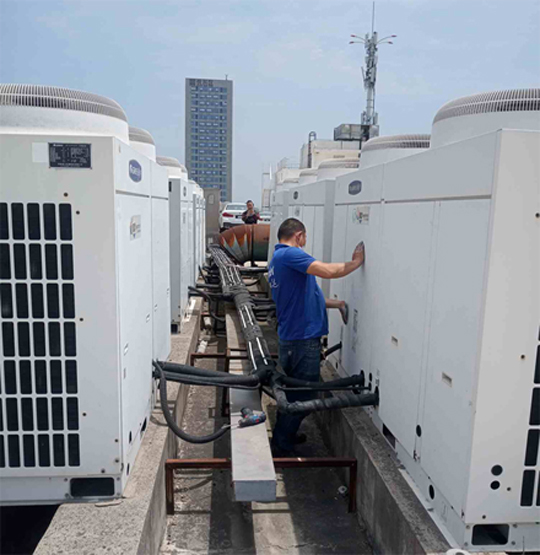 琼海中央空调制热和不制冷系统维修方法